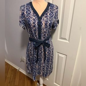 Bluet unique geometric dress